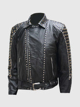 Leather Jacket With Studs The Leather Fit