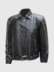 Leather Jacket With Studs The Leather Fit