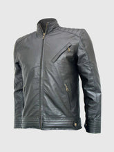 Quilted Leather Motorcycle Jacket The Leather Fit