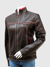 High Collar Leather Jacket The Leather Fit