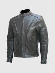 Classic Black Motorcycle Jacket The Leather Fit