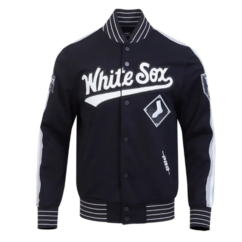Chicago White Sox Current Logo Game Day Green-Black Jacket The Leather Fit