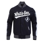 Chicago White Sox Current Logo Game Day Green-Black Jacket The Leather Fit