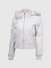 White Fur Leather Jacket The Leather Fit
