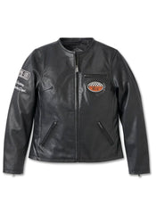 Cafe Racer Leather Jacket - Black The Leather Fit