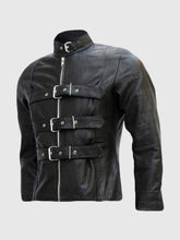 Belted Leather Trench Jacket The Leather Fit