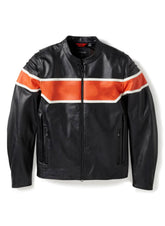 Men's Trenton Leather Riding Jacket The Leather Fit