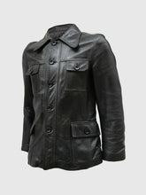 Black Biker Leather Jacket The Leather Fit