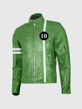 Green Leather Motorcycle Jacket The Leather Fit