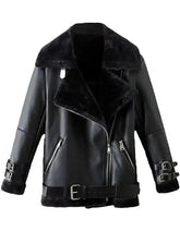 Rivera Shearling Sheepskin Leather Jacket The Leather Fit