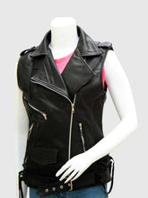 Black Leather Motorcycle Vest The Leather Fit