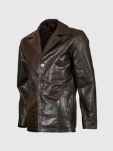 Brown Leather Blazer The Leather Fit