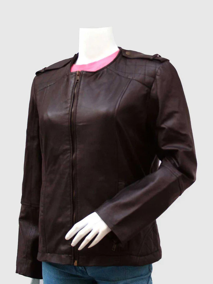 Brown Motorcycle Jacket The Leather Fit