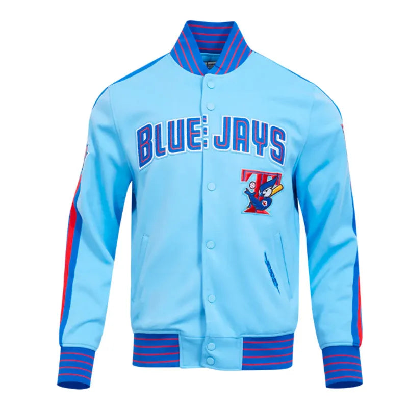 Toronto Blue Jackets Logo Game Day Uni Blue Jacket The Leather Fit