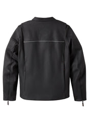 Leather Riding Jacket black The Leather Fit