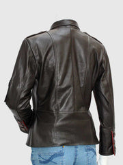Dark Brown Leather Jacket The Leather Fit
