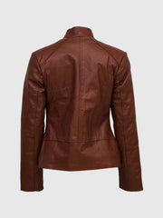 Classic Tan Leather Jacket The Leather Fit