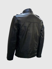 Black Leather Riding Jacket The Leather Fit