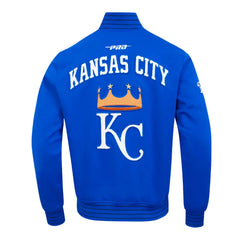Kansas City Royals Current Logo Game Day Royal Jacket The Leather Fit