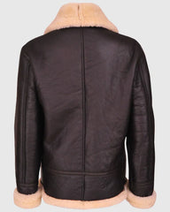 Tracy Brown SF Aviator Leather Jacket The Leather Fit
