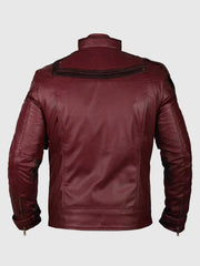 Dark Red Leather Jacket The Leather Fit