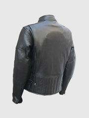 Classic Black Motorcycle Jacket The Leather Fit