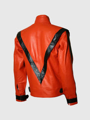 Orange Leather Jacket The Leather Fit