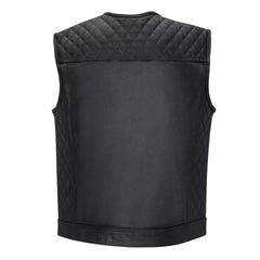 Vintage Leather Vest for Men – Classic Western & Biker Hybrid Look The Leather Fit