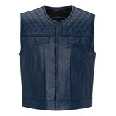 Premium Sheepskin Leather Vest – Lightweight Comfort, Biker Edge The Leather Fit