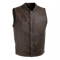 The Leather Fits Luxury Leather Vest – Modern Streetwear Meets Classic Craft The Leather Fit
