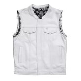 Urban Street Style Leather Vest | The Leather Fits The Leather Fit