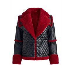 Aviator Pilot Red B3 Shearling Jacket The Leather Fit