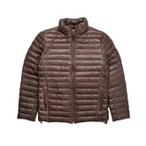 Classic Brown A2 Leather Down Jacket The Leather Fit