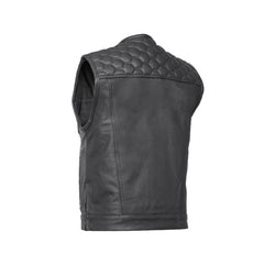 Heavy Duty Leather Motorcycle Vest The Leather Fit