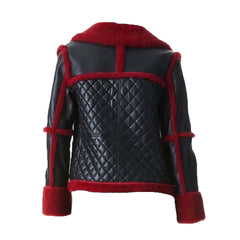 Aviator Pilot Red B3 Shearling Jacket The Leather Fit