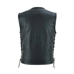 Men’s Everyday Wear Leather Vest The Leather Fit