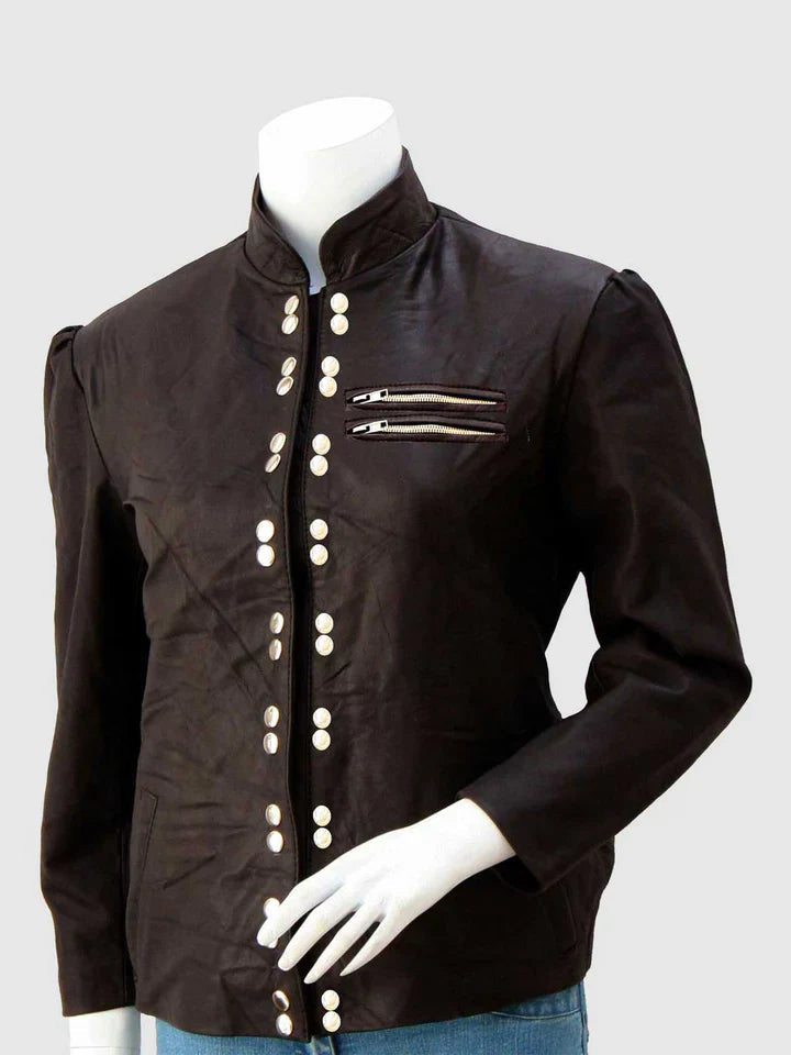 Classic Studded Leather Jacket The Leather Fit