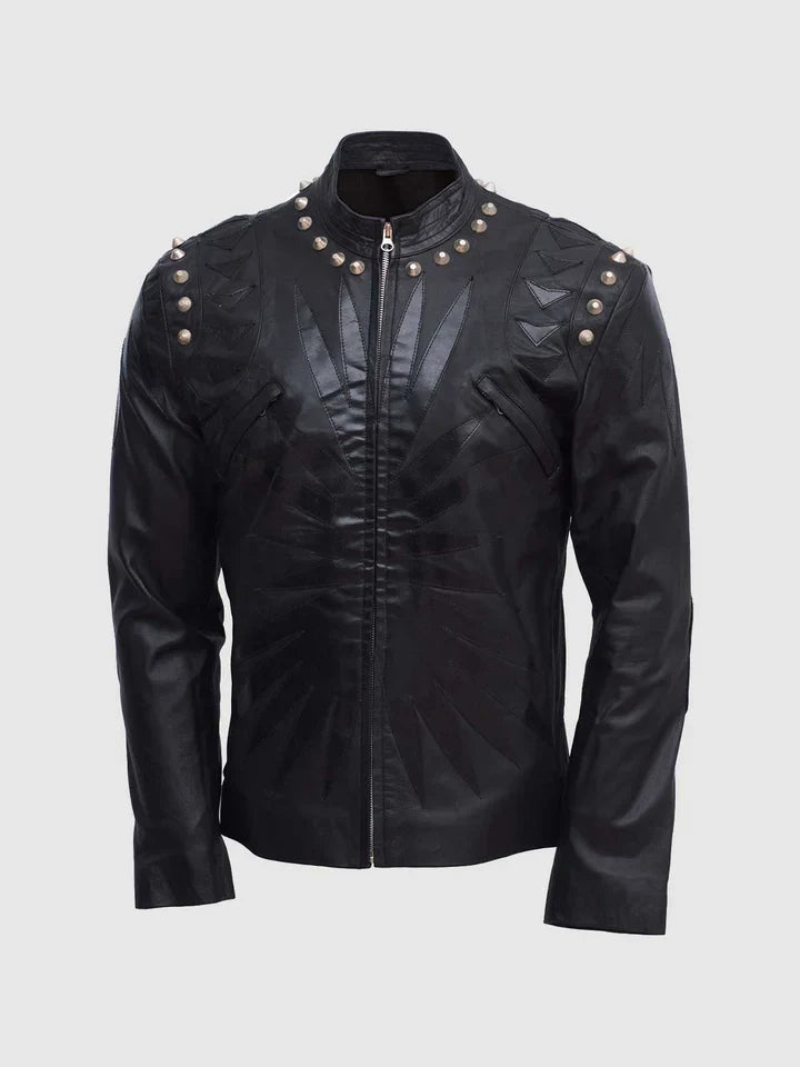 Studded Leather Jacket The Leather Fit