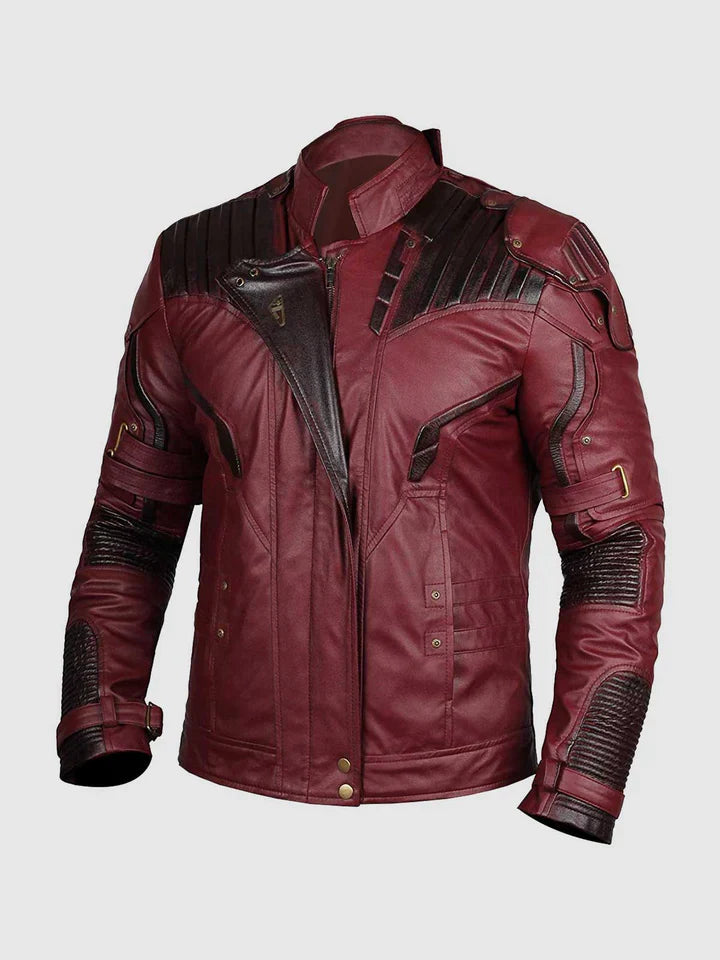 Dark Red Leather Jacket The Leather Fit