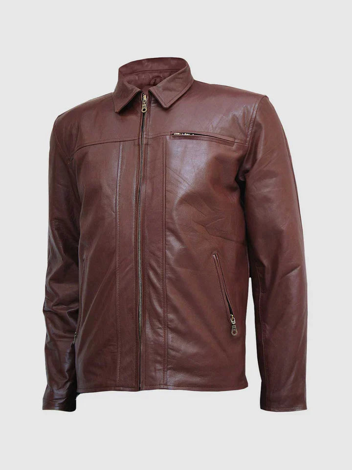 Brown Motorcycle Jacket The Leather Fit