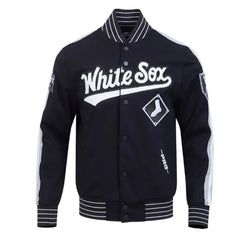 Chicago White Sox Current Logo Game Day Green-Black Jacket The Leather Fit