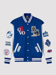 OVO x Chelsea FC Varsity Jacket The Leather Fit