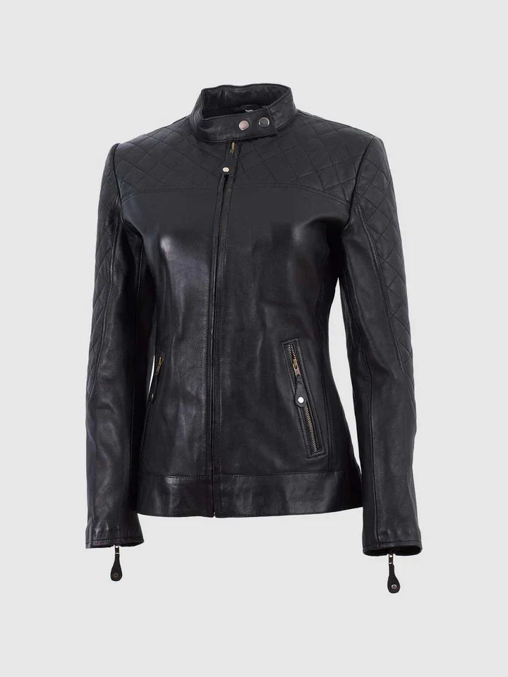 Cafe Racer Leather Jacket The Leather Fit