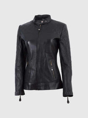 Cafe Racer Leather Jacket The Leather Fit