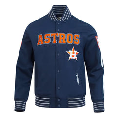 Houston Astros Current Logo Game Day Navy Jacket The Leather Fit
