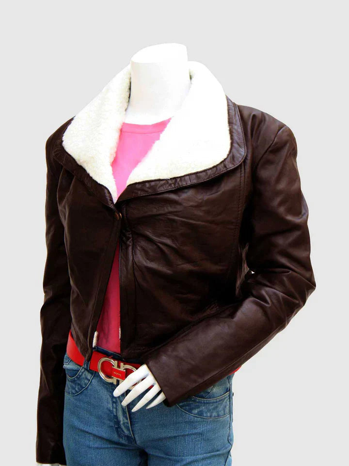 Leather Jacket With Fur Collar The Leather Fit