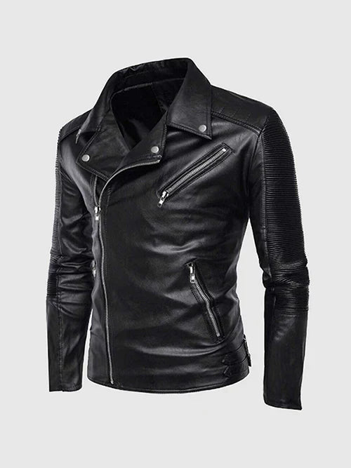 Retro Motorcycle Jacket The Leather Fit