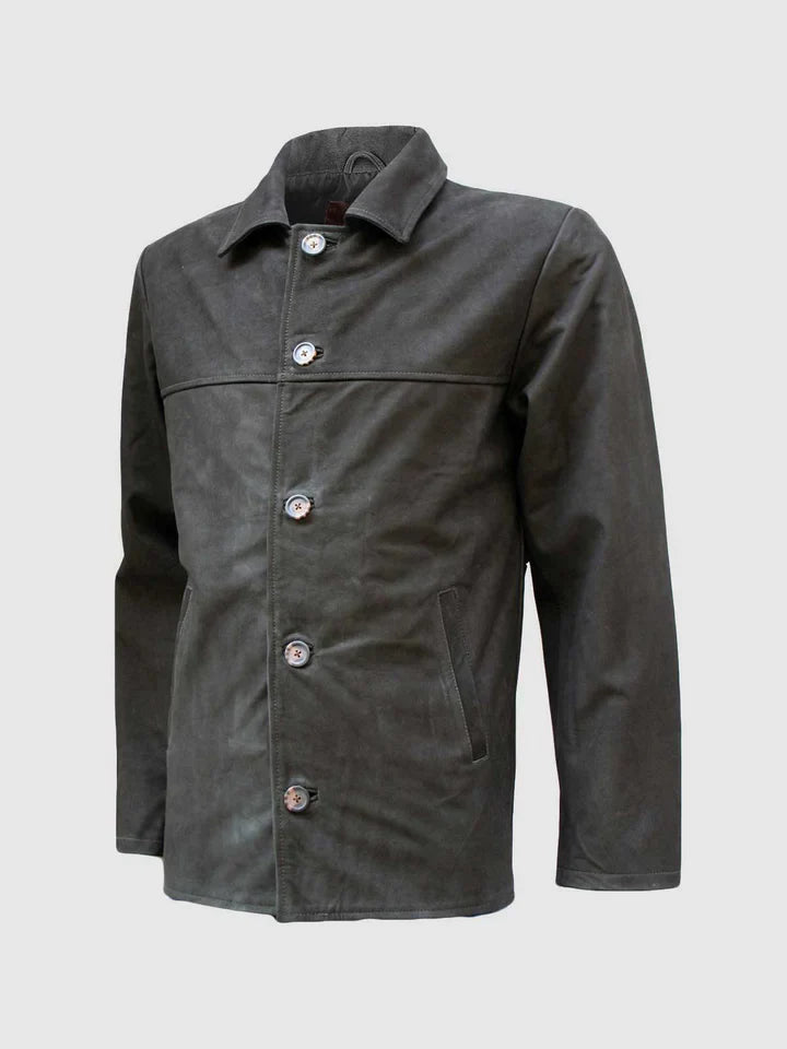Vintage Leather Blazer Jacket The Leather Fit