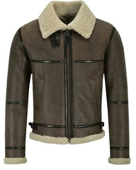 Vincent Air Force SF Flying Bomber Lambskin Leather Jacket The Leather Fit