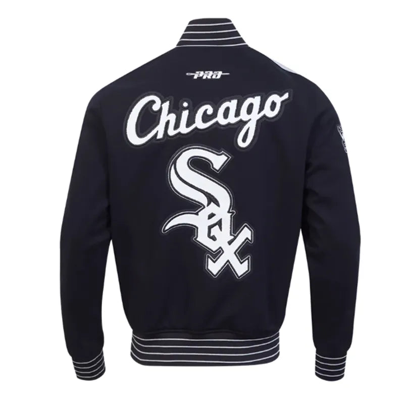 Chicago White Sox Current Logo Game Day Green-Black Jacket The Leather Fit
